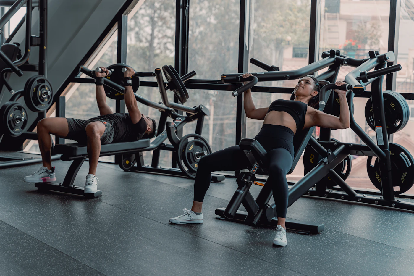 Members training at Iron Pump Gym